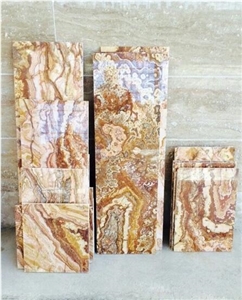 Iran Teravertine Tiles & Slabs, Multicolor Travertine Tiles & Slabs