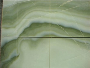 Jade Green Onyx Slabs & Tiles
