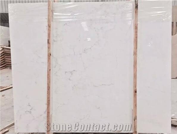 New Volakas White Marble ,Volakas White Marble,Greece White Marble Tile ,White Marble Slab