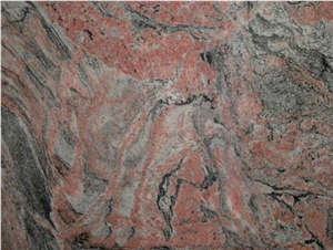 Red Juparana Multicolor Red Floorin Granite Slabs Tiles