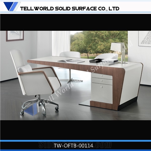 Fashionable Executive Office Furniture Set High End Modern Manger Ceo Desk