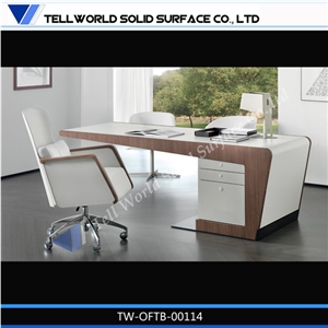 Fashionable Executive Office Furniture Set High End Modern Manger Ceo Desk