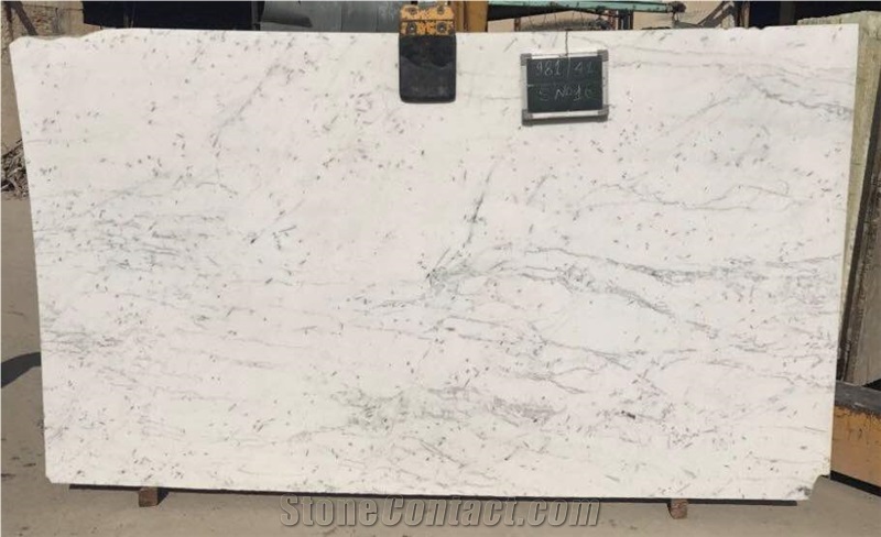 Indian Bianco Carrara Marble , White Carrara Marble Slabs