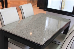 Engineered Grey Quartz Stone Dinning Table Top