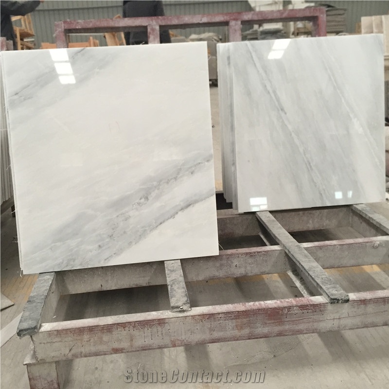 Cheapest China White Stone East White Marble Tile