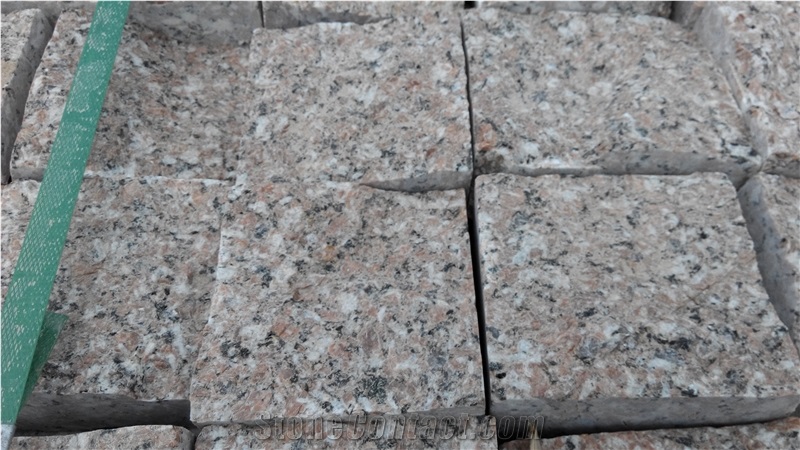 Red Split Surface Granite Paver,Paving Sets,Floor Covering,Patio