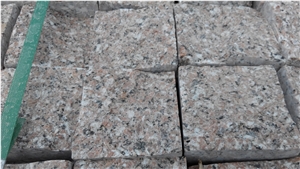 Red Split Surface Granite Paver,Paving Sets,Floor Covering,Patio