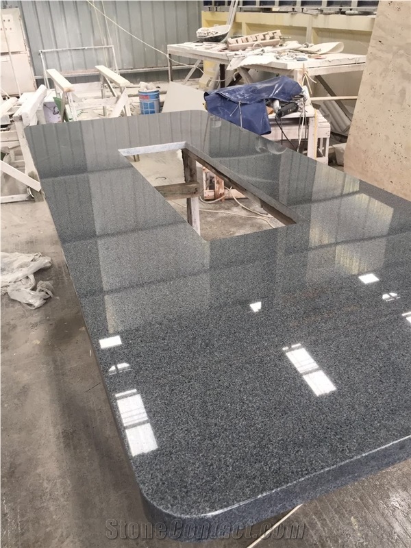 China Dark Granite Countertops,G654 Granite Countertop,Dark Grey Granite Kitchen Top,G654 Granite Kitchen Top