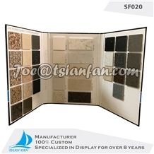 Custom Design Cardboard Sample Display Book for Types Of Stone