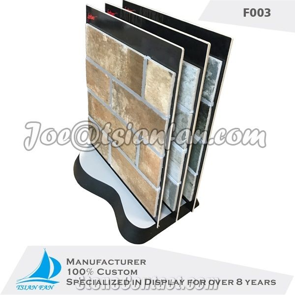 Custom Design Table Exhibition Stand for Stone Tile