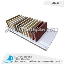 Single Row Stone Showing Rack Simple Display Rack