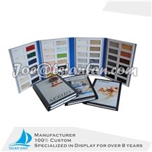 Stone Display Stand Sample Book for Granite and Marble