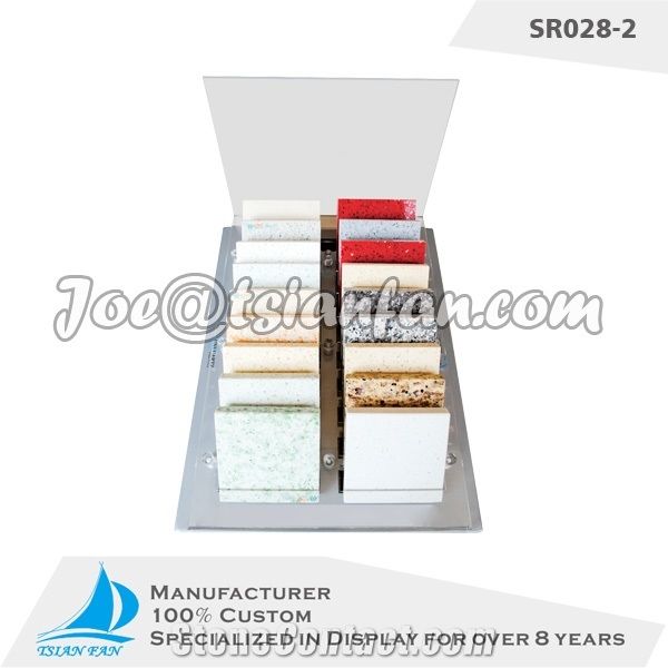 Table Stone Showing Stand Display Rack for Marble & Granite