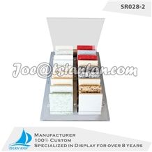 Table Stone Showing Stand Display Rack for Marble & Granite