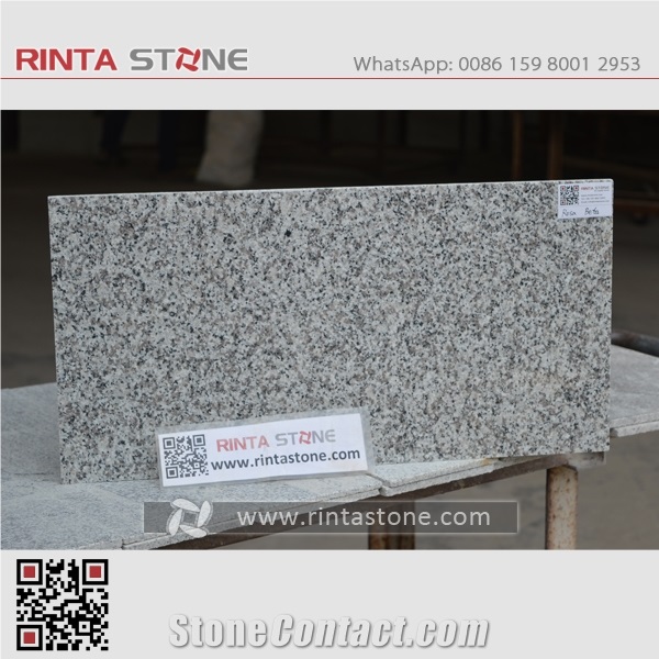 Rosa Beta G623 Granite Cheaper Gray Stone China Crystal Grey Bianco Sardo White Stone Tiles Slabs for Countertops, Paving Stone Tombstone Padang White Gray Silvery G3523 New