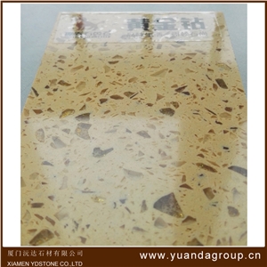 YUANDA Yellow Premium Quartz Tiles