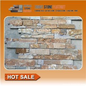 Multicolor Quartzite Stone Wall Tile,Stacked Stone Panels Fireplace,Stacked Stone Wall Interior