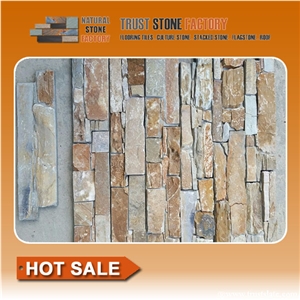 Multicolor Quartzite Stone Wall Tile,Stacked Stone Panels Fireplace,Stacked Stone Wall Interior