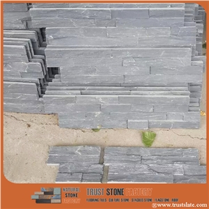 On Sale China,Black Slate Ledge Stone Veneer,Culture Stone,Stacked Stone,Wall Covering,Fireplace Decorative
