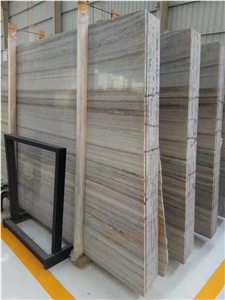 Best China Crystal Wood Marble, Galaxy White Wooden Marble, Silver Serpeggiante, Chinese Chenille Beige Marble Slab, Tile