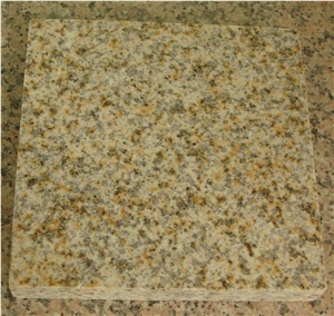 Own Factory,Polished Padang Yellow, Rusty Yellow Beige G682, G350, Shandong Yellow Rusty Granite Flamed Slabs Tiles Paving, Wall Cladding Covering, Landscaping Decoration Building Project