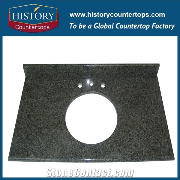 Cheap Butterfly Green Granite Bathroom Vanity Tops,China Supplier Best Quality and Low Price Green Color Granite Vanity Tops