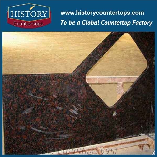 Cheap Natural Stone,India Building Metarial,High Polished Granite,Tan Brown Color Kitchen Countertops,Kitchen Worktop,Bar Tops for Sales