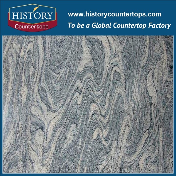 China Natural Stone Granite Multicolor Grain / Sand Ripple Granite Building Materials for Bathroom Countertop, Vanity Tops,Polished Tiles Slabs for Hotel & Multi-Family Projects