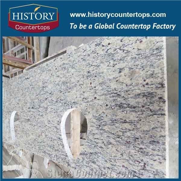 Chinese Supplier High Polished Solid Surface Granite Brazil Giallo