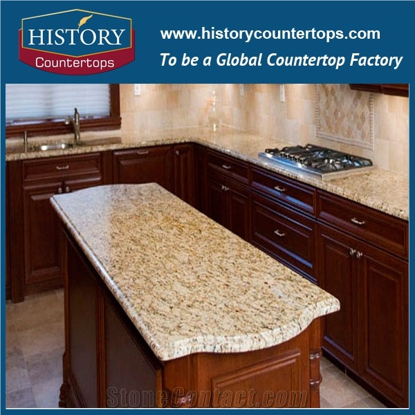 High Quality And Low Price Brazil Yellow Granite Solid Surface