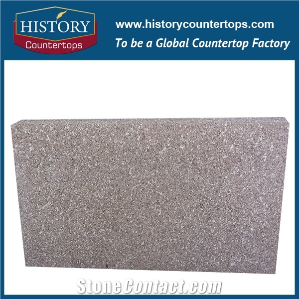High Quality Best Price China G648 Pink Rose Granite for Polished Kitchen Countertops, Solid Surface, Slabs