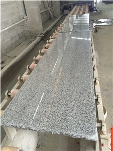 China G640 New Grigio Sardo Granite with Grey and White Flowers, Tiles/Slabs, Polished/Flamed/Bush-Hammered