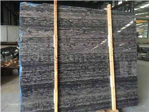 Galactic Wood Marble Slabs & Tiles, Chinese Grey Marble Tiles & Slabs, Galactic Marble Floor Covering, Wall Covering