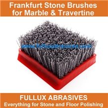 Steel Wire Brush Frankfurt Brushes for Polishing Machine