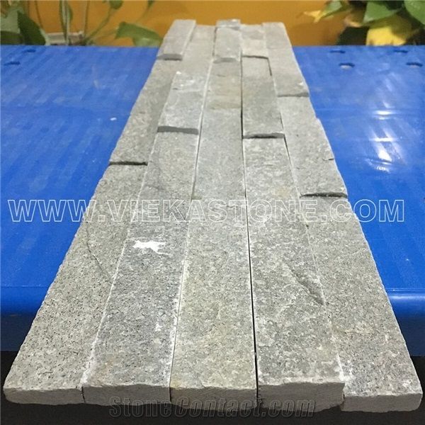 China P013 Green Slate Fireplace Stacked Stone Veneer Feature Wall