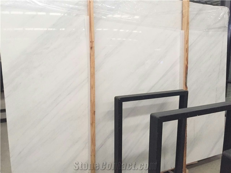 Eastern White Marble Oriental White Marble Chinese White Marble Slabs & Thin Tiles & Flooring Tiles & Wall Cladding, Polished Luxury White Marble Tiles & Slabs for Interior Decoration