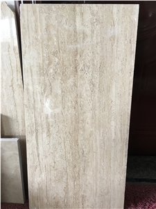 Quarry Direct Supply Light Beige Travertine Iran Light Beige Travertine Slabs & Tiles & Flooring Tiles & Wall Cladding, Light Beige Polished Travertine Tiles & Slabs for Interior Decoration