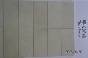Quarry Direct Supply Thala Beige Tunisia Beige Marble Slabs & Thin Tiles & Flooring Tiles & Wall Cladding, Beige Polished Marble Tiles & Slabs for Interior Decoration