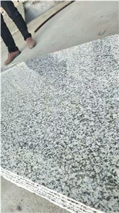 New G655 Silver Grey Granite from North Of China Polishing Slabs Tiles Competitive Prices