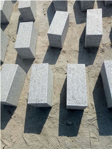 Sd-G603 Silver Grey Granite Flamed Surface Border Stones Blocks Competitive Prices