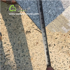 Flamed and Brushed G654 Grey Granite Tile Outdoor Flooring Granite Tile Paving Tile