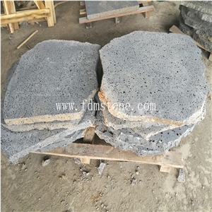 Basalt Lava Stone Honed ,China Grey Basalt Slab and Tile,Honed Dark Grey Lava Stone