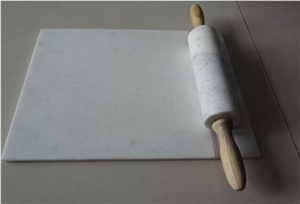 Manual Stone Dough Roller Rolling Pin with Wood Handle