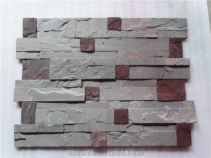 Kandla Grey and Chocolate Wall Panel
