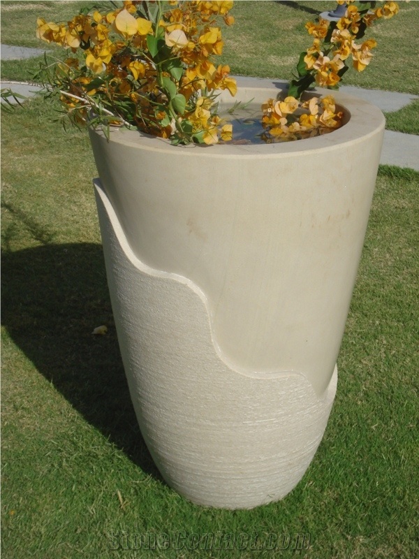 Sandstone Planter Pot