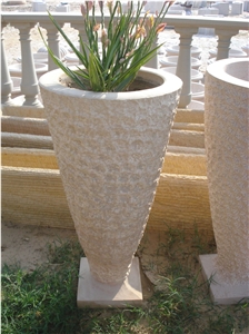 Sandstone Planter Pot