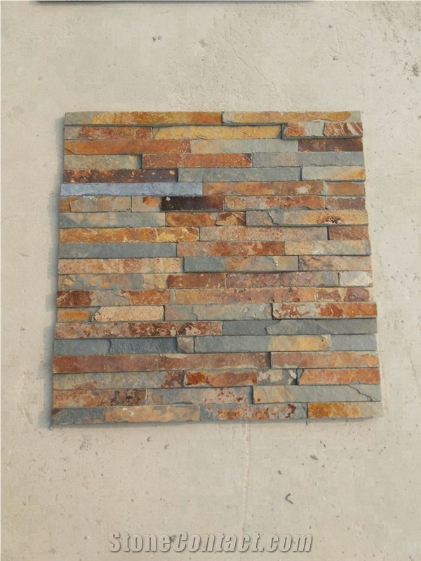 Multi-Color,California Stacked Stone,Only $8.5/Sqm