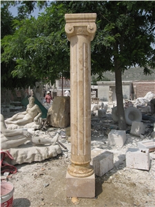 Travertine Doric Column
