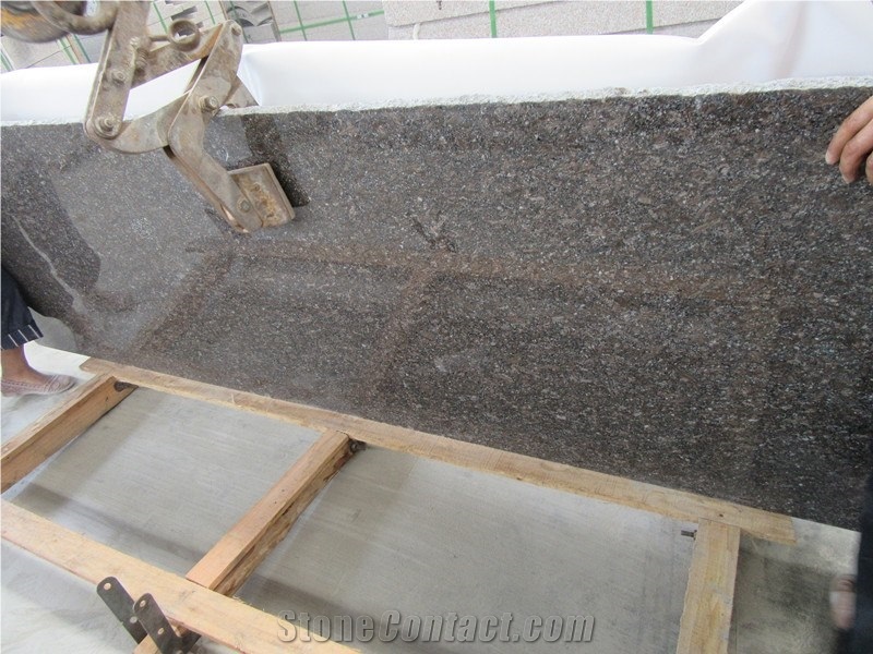 Royal Coffee Granite Slab or Tile, Brown Granite Slab, China Brown Granite