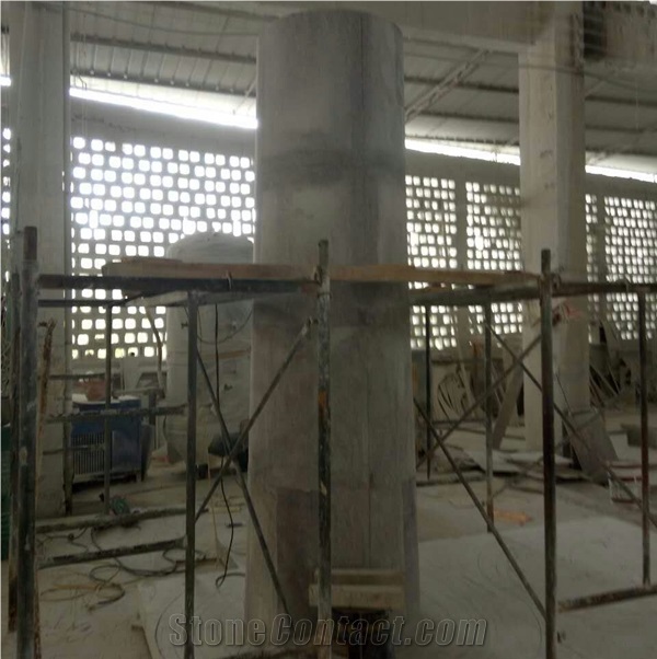 Factory Directly Black Granite Column Bases/Tops, Natural Stone Columns, Sculptured Columns for Sale